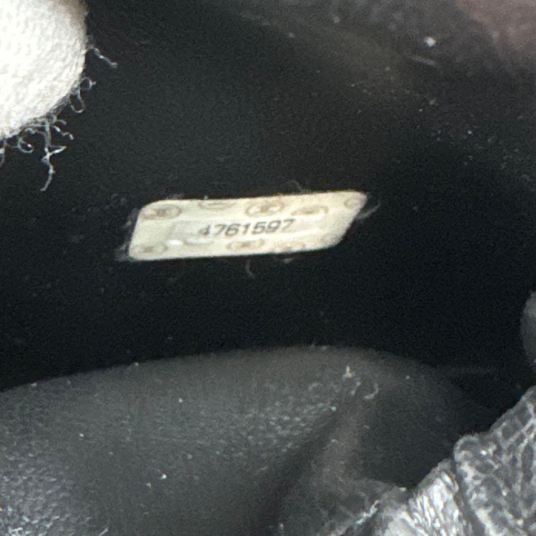 CHANEL シャネル　バニティバッグ　ブラック　エナメル　ココマーク　シール有