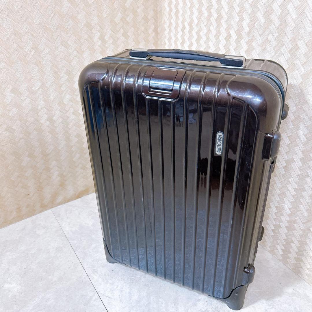 リモワ　サルサデラックス　キャリーケース　３３L　機内持ち込み可能　ブラウン