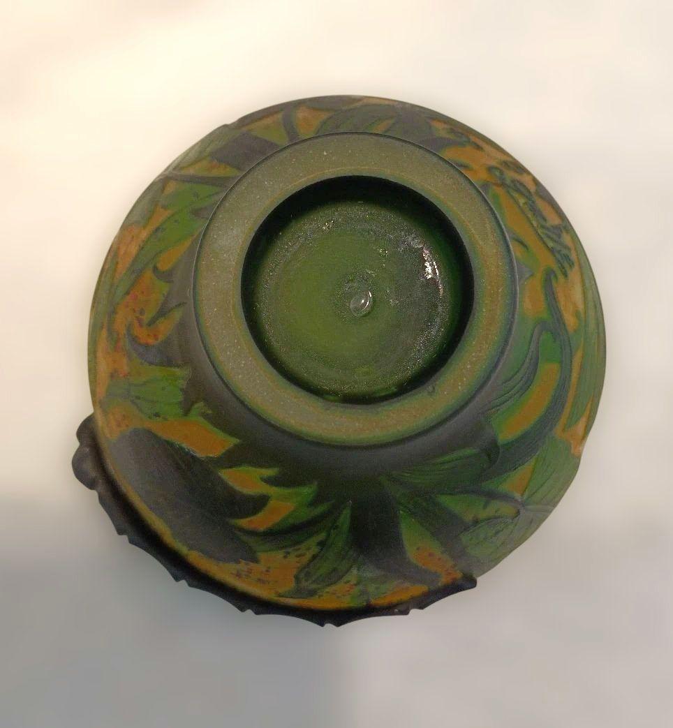 エミール・ガレ　tipガレ　茶碗　ボンボニエール　トンボ