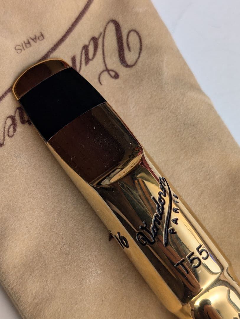 V16メタル テナーサックスマウスピースT55 バンドレン