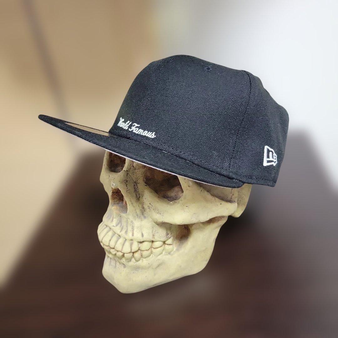 Supreme 59FIFTYキャップ 黒色 7 3/8　タグ付き