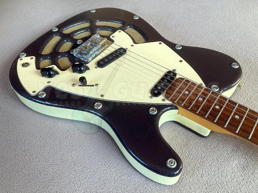 LINDERT LOCOMOTIVE T ブラウンクリーム 1990年代 ギター