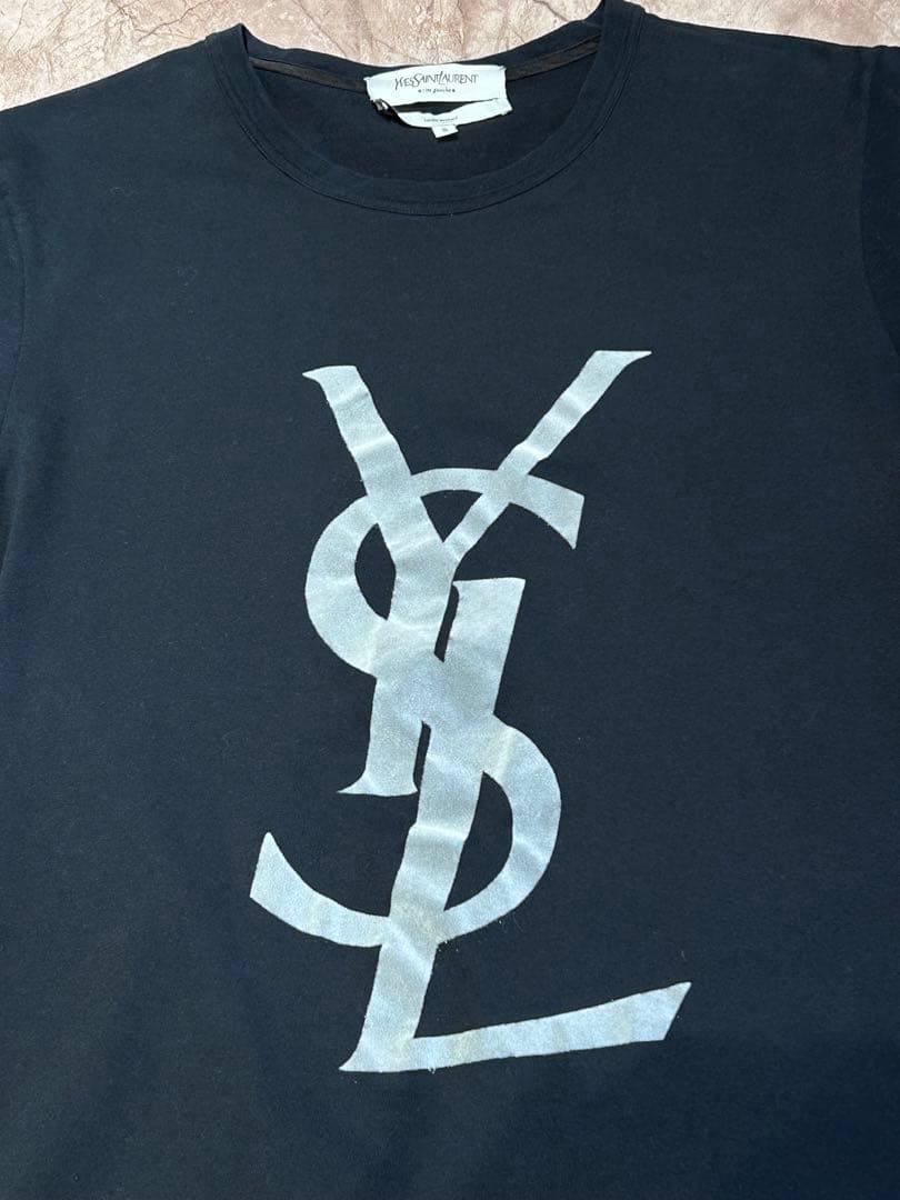 YVES SAINT LAURENT YSL ロゴTシャツ