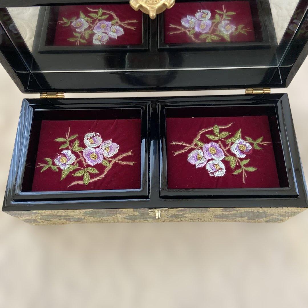 韓国 螺鈿細工 宝石箱 ジュエリーボックス