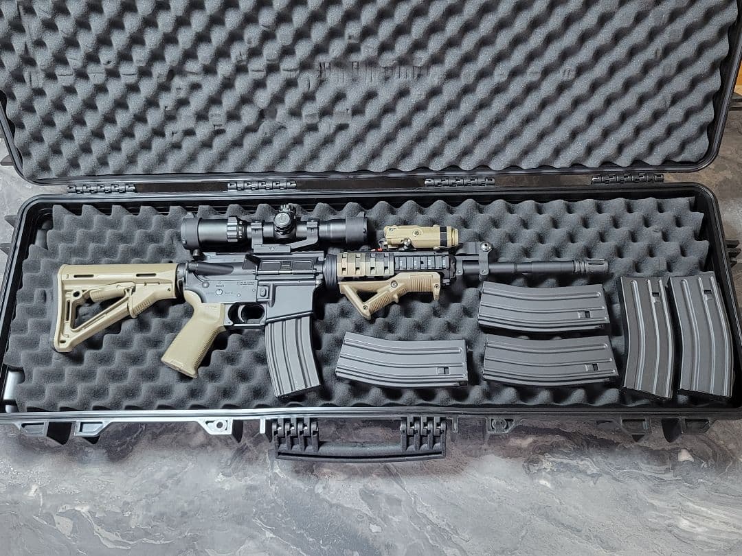 東京マルイ 次世代電動ガン SOPMOD M4 カスタム ハードケース付