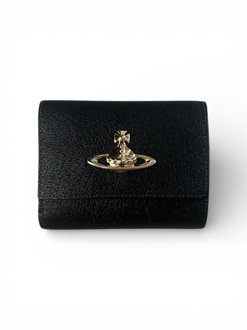 極美品Vivienne Westwoodヴィヴィアンウエストウッド 三つ折り財布