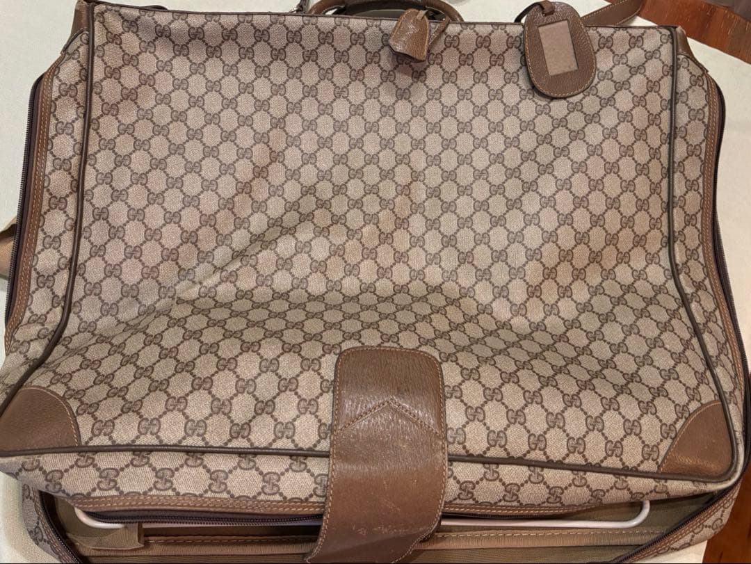レア！ GUCCI オールドグッチ ガーメントケース スーツカバー GG柄