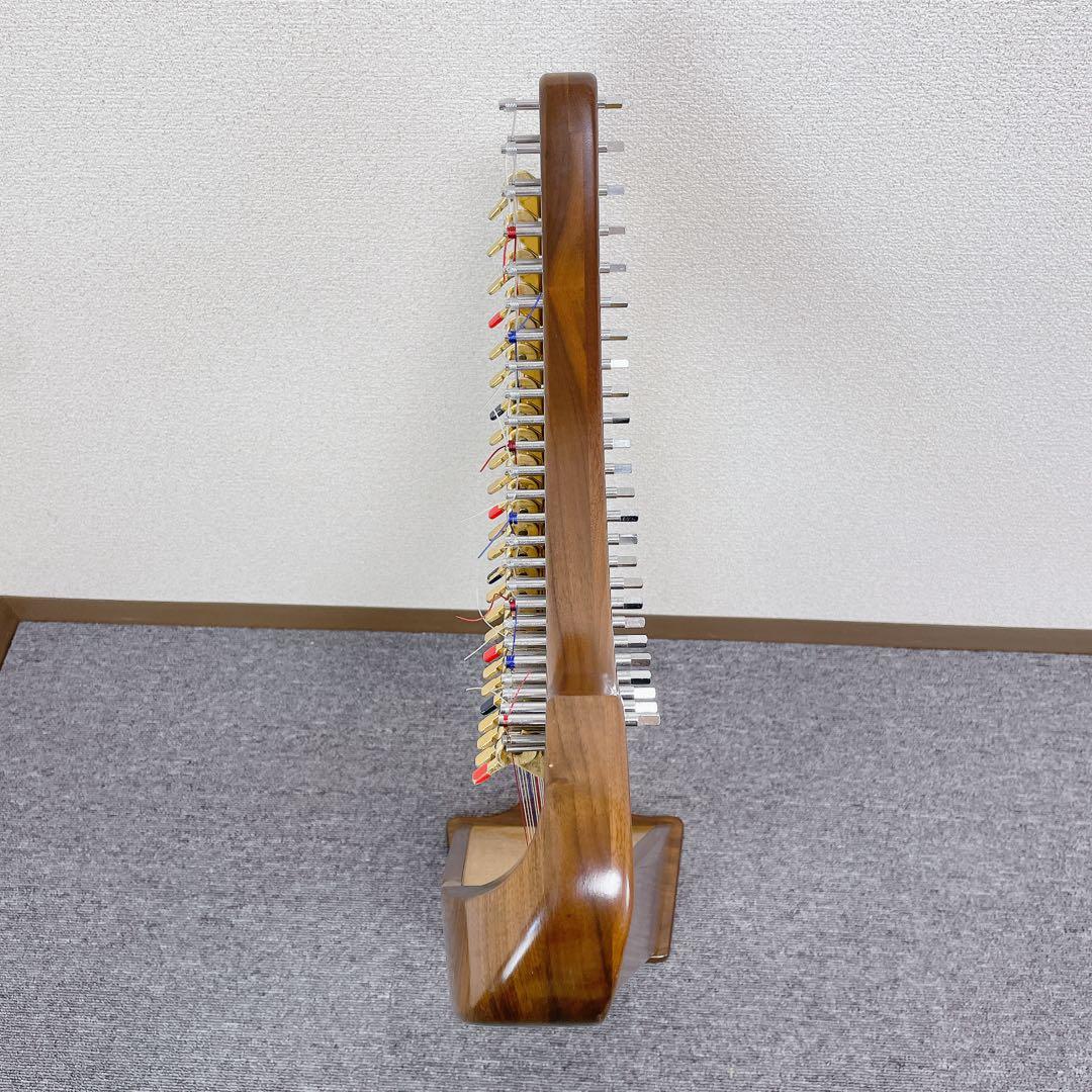 liraAOYAMA ハープ 25s 25弦　サウルハープ　ブラウン