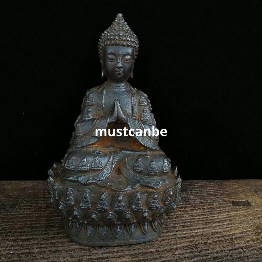 鉄器 仏像 釈迦牟尼仏仏像