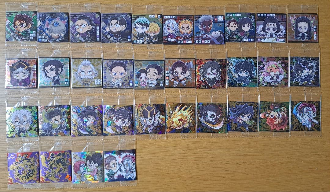 鬼滅の刃 ディフォルメシール ウエハース其ノ十四 フルコンプリート