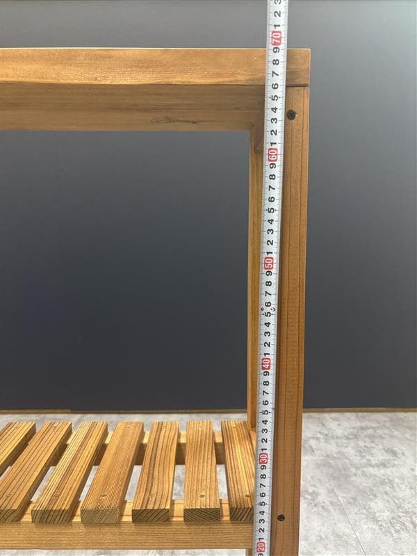 <未来工房 国産杉>　ビッグサイズのwoodラック woodシェルフ