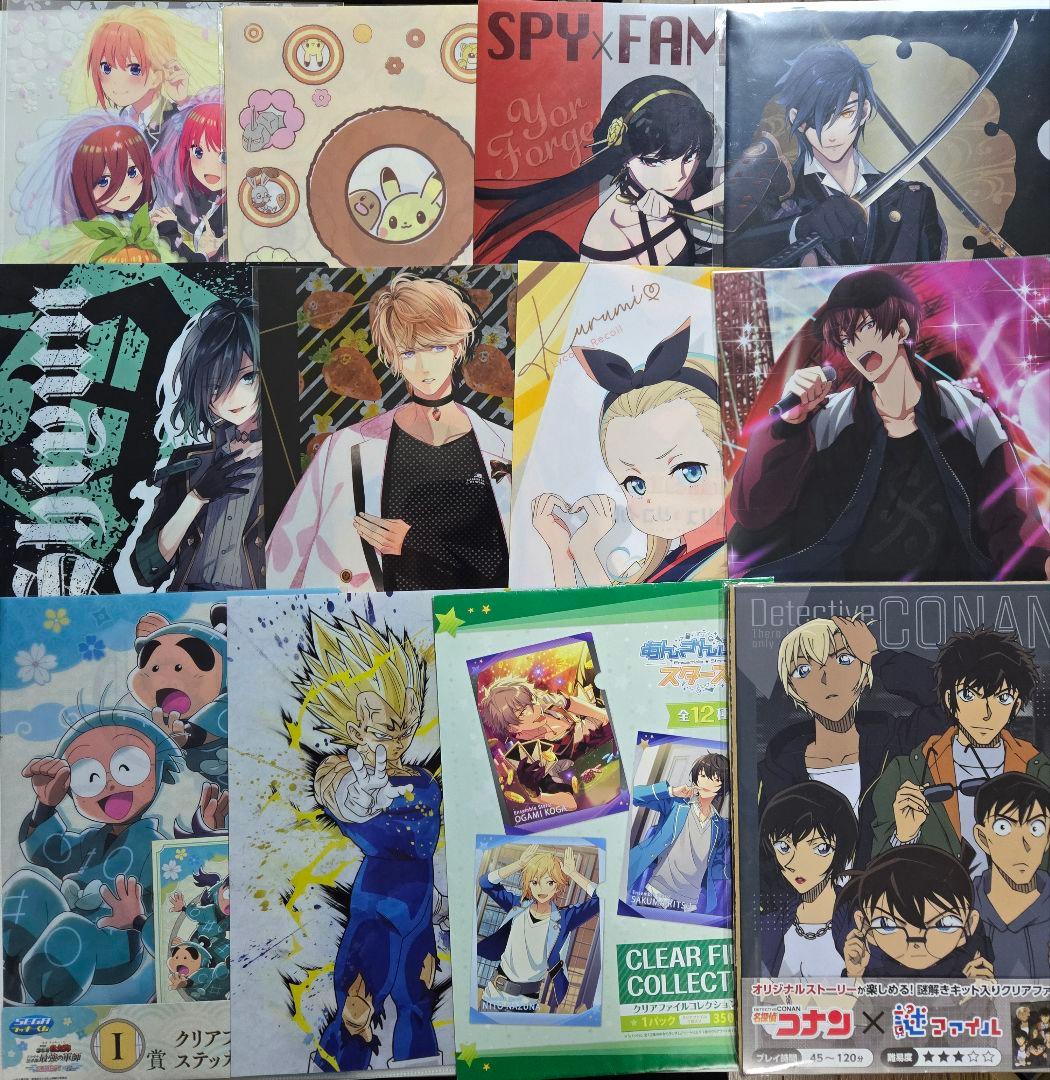 アニメグッズ キャラクターグッズ クリアファイル まとめ売り 250枚以上