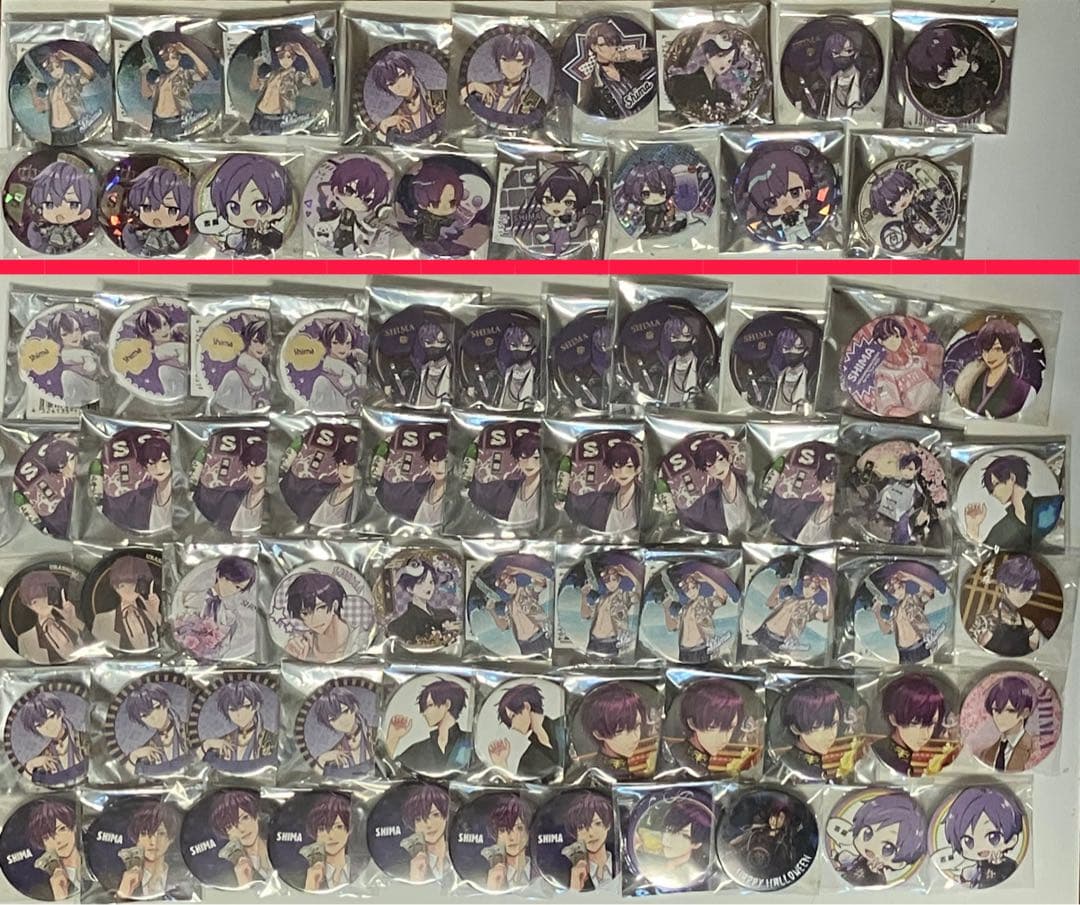 歌い手　浦島坂田船 缶バッジ