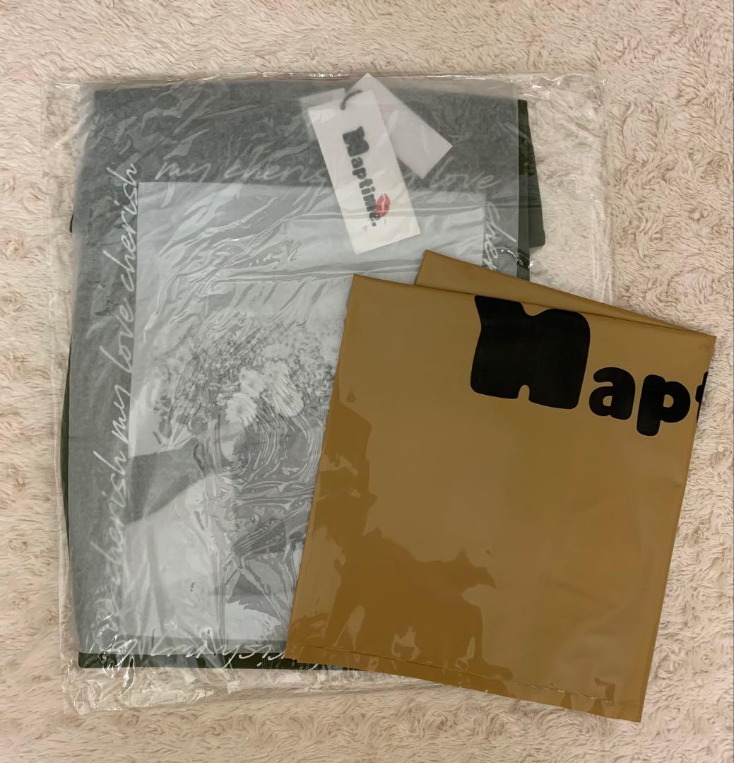 Naptime. フォトプリントプルオーバーカットソー KHAKI 【S】