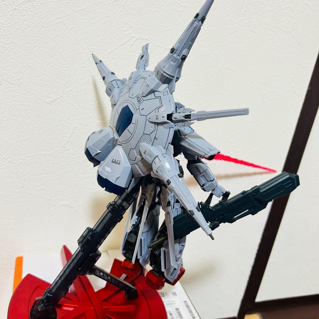 完成品　ガンプラセット 10体 スタンド付き