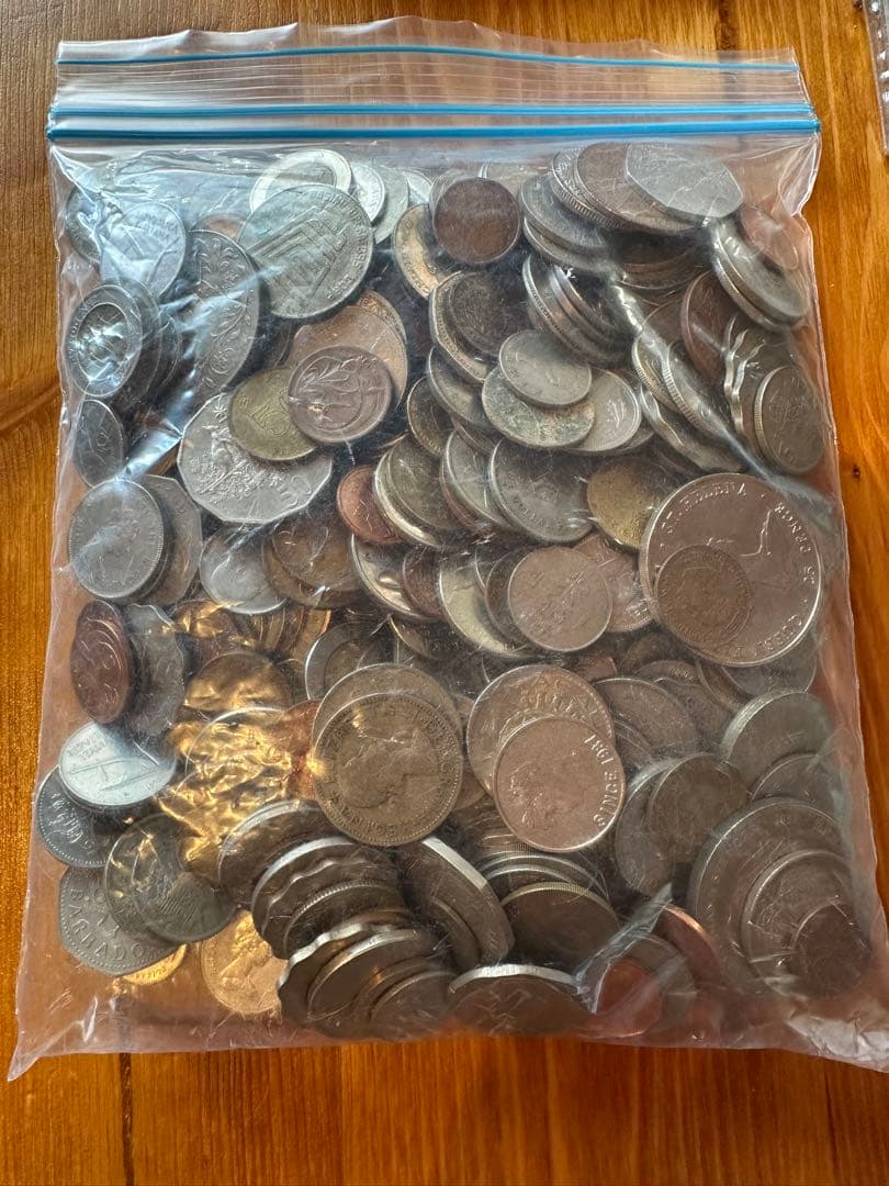 海外硬貨　古銭　5kg おまとめ