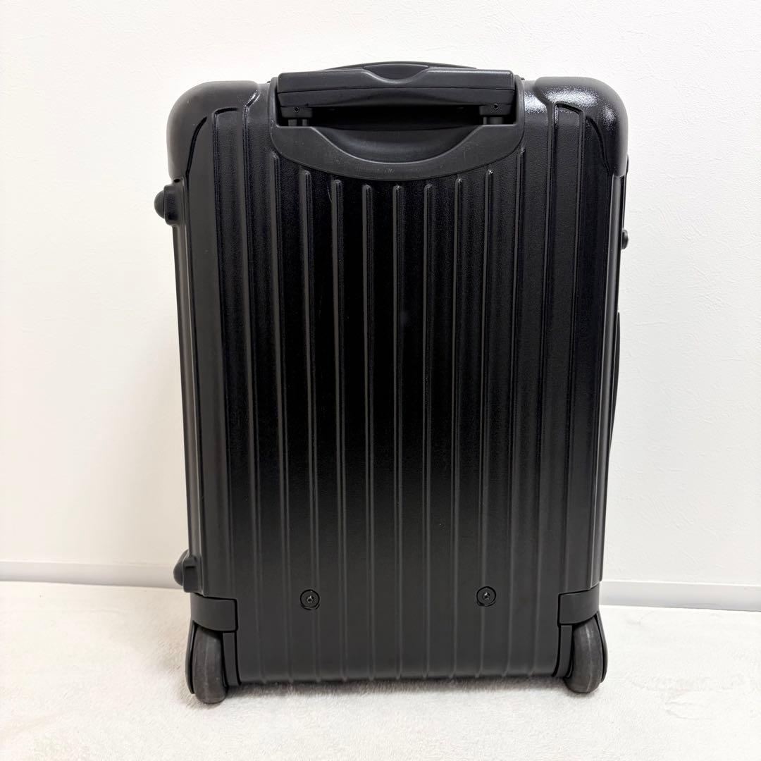 【美品】RIMOWA キャリーケース サルサ トロリー 35L 機内持ち込み　黒