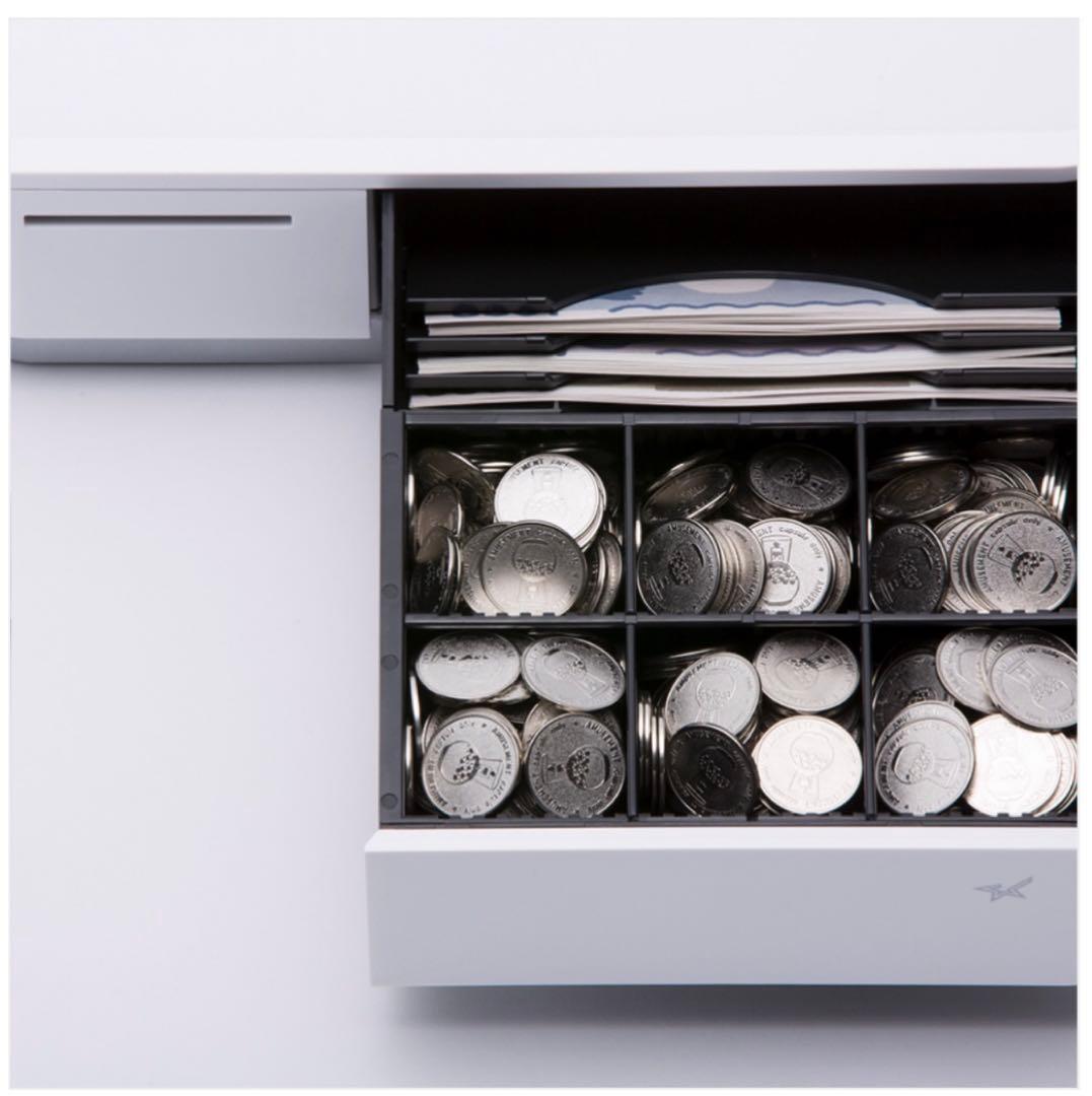 スター精密レジ mPOP ホワイト（プリンター内蔵キャッシュドロア）エアレジ対応