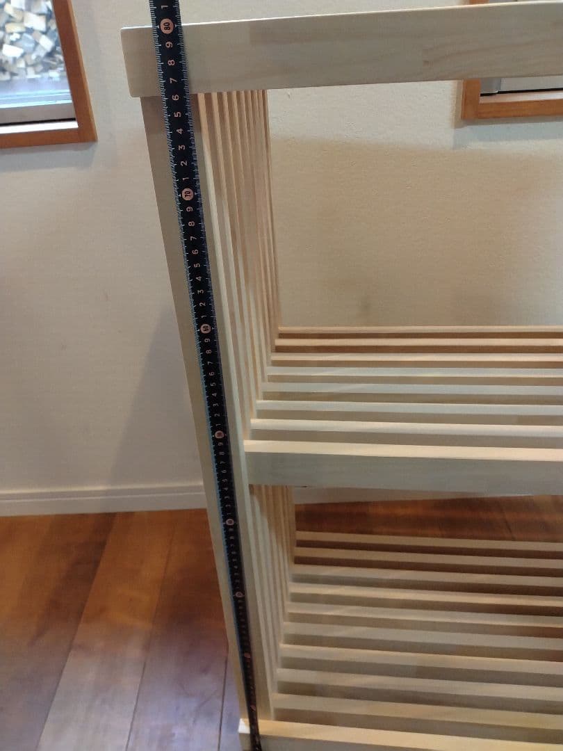 木製　ハンドメイド　オーダー　格子　棚　アクアラック　シェルフ　水槽台　金魚