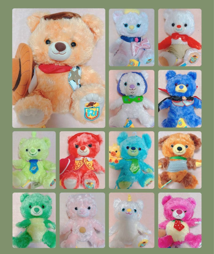 ユニベアシティ UniBEARsity トイストーリー プラッシュ コンプリート