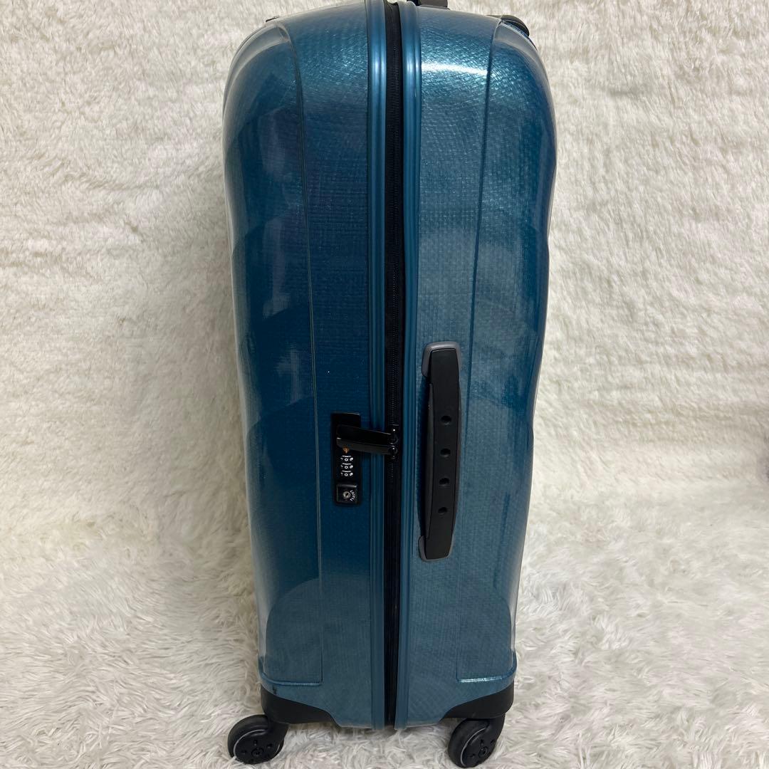 【美品】サムソナイト コスモライト スピナー エメラルドグリーン　68l