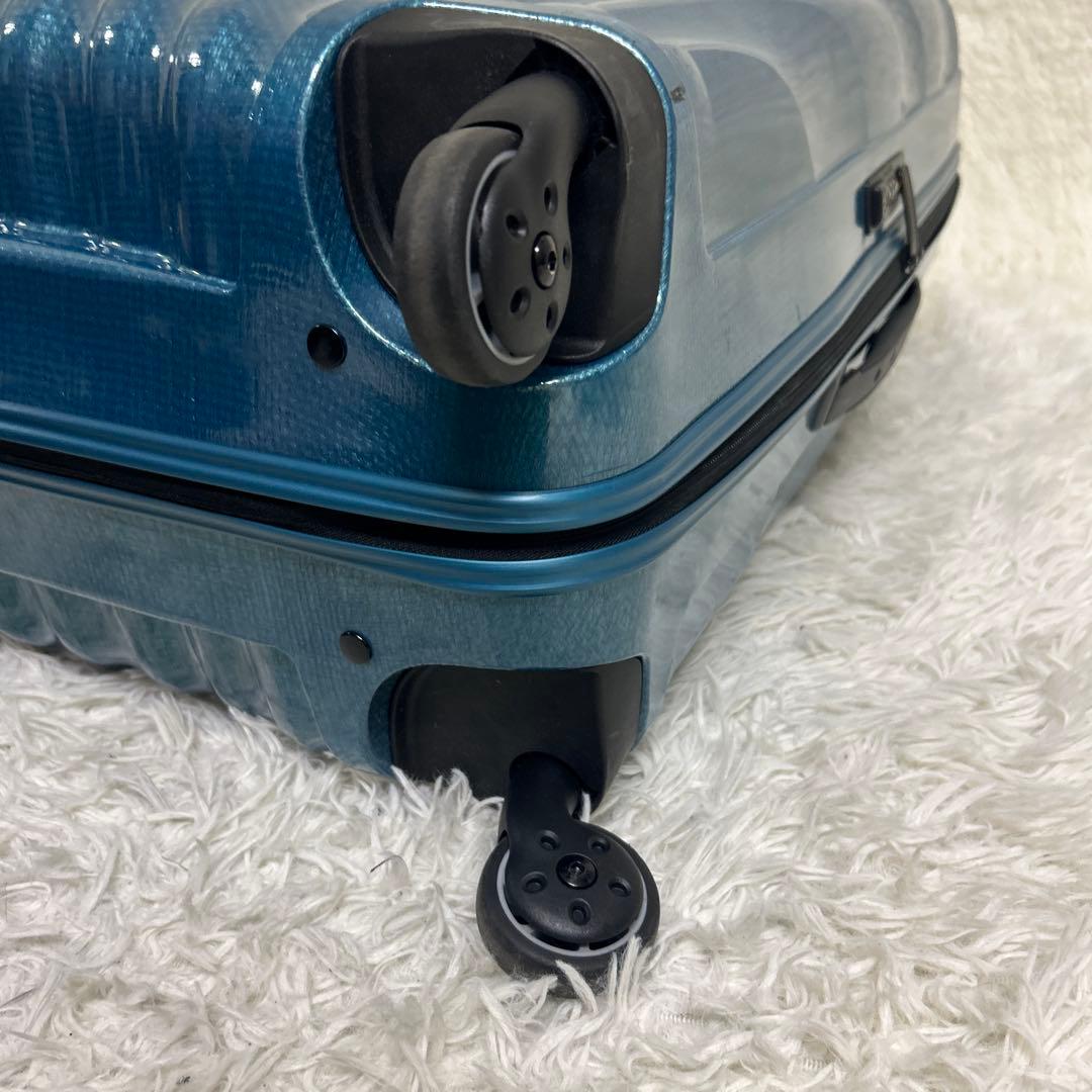 【美品】サムソナイト コスモライト スピナー エメラルドグリーン　68l