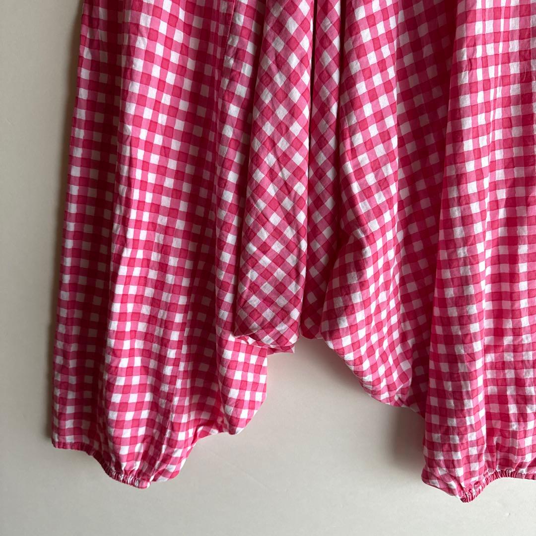 試着のみハウスオブロータス ギンガムチェックサルエルパンツ 桐島かれん