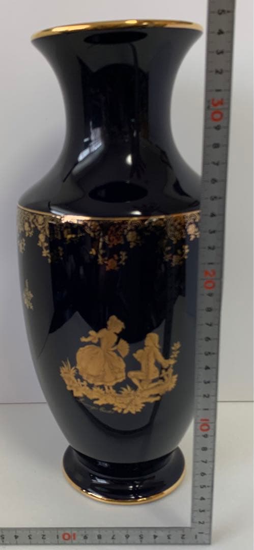 《美品》《送料無料》⭐︎LIMOGES CASTEL フランス製　22金　花瓶♪⭐︎