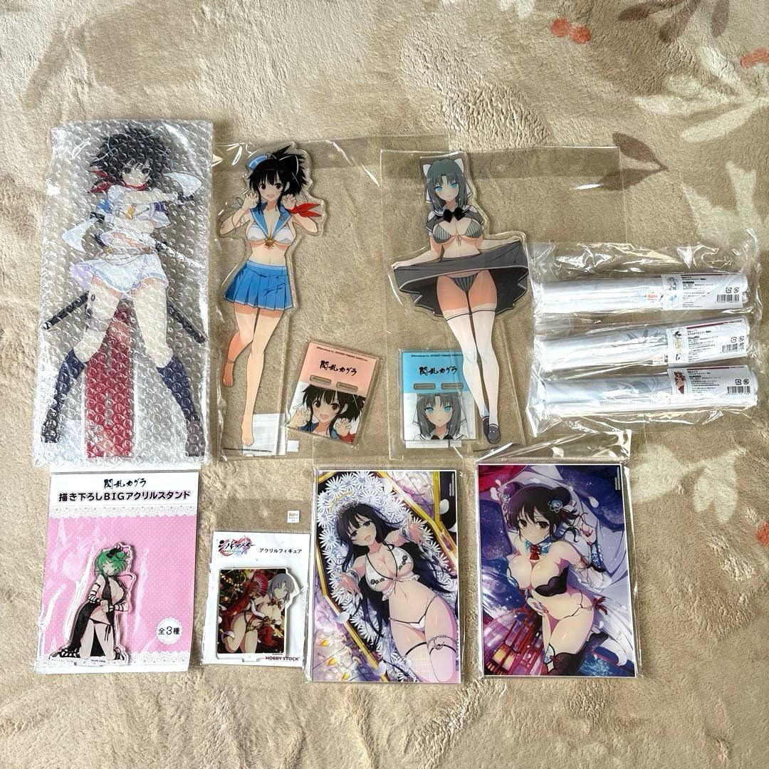 【閃乱カグラ10点商品】 全て新品未開封品です。 アクリルスタンド タペストリー