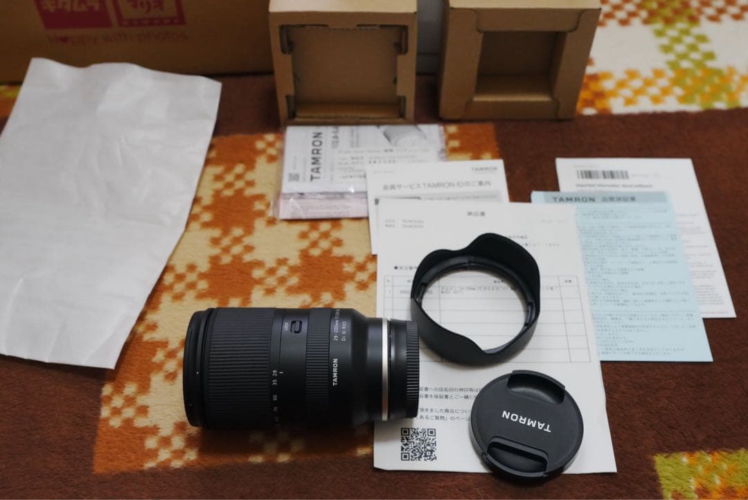 レンズ(ズーム) TAMRON 28-200mm F/2.8-5.6 Di III RXD