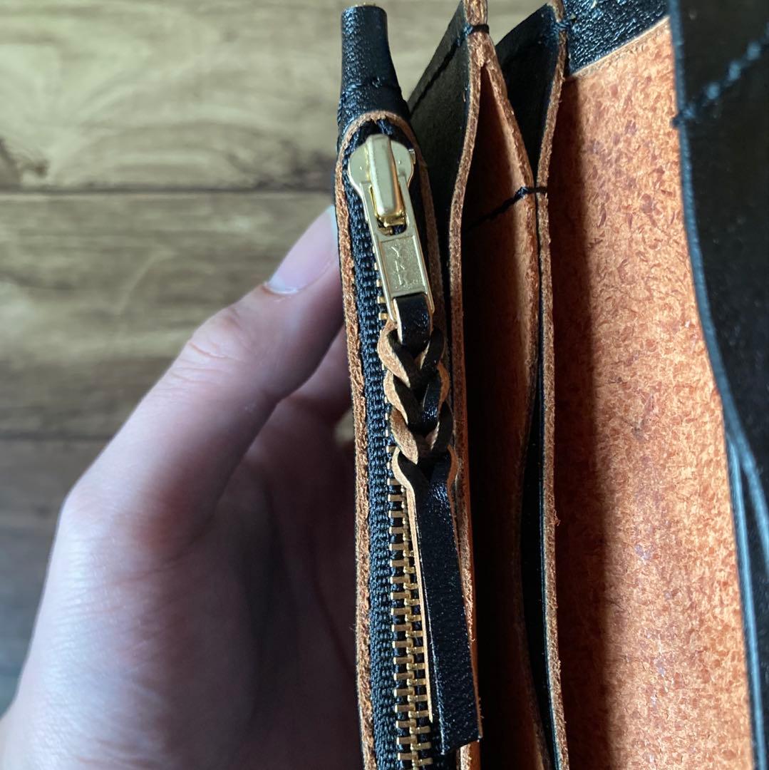 【Misaki483mm】トラッカーウォレット150【お札を折らずに収納】