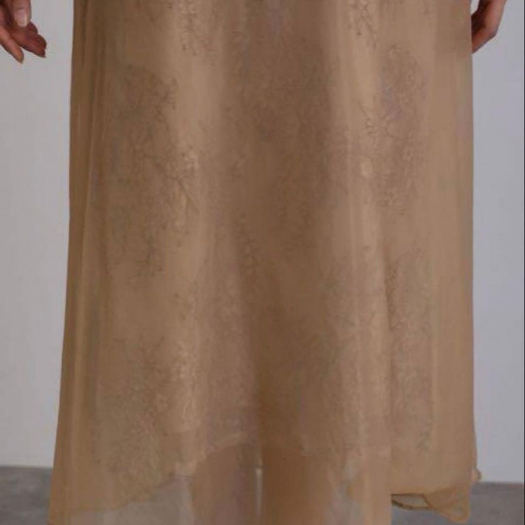 atlo オケージョンドレス　Aライン　マタニティ　オレンジ dollydoll