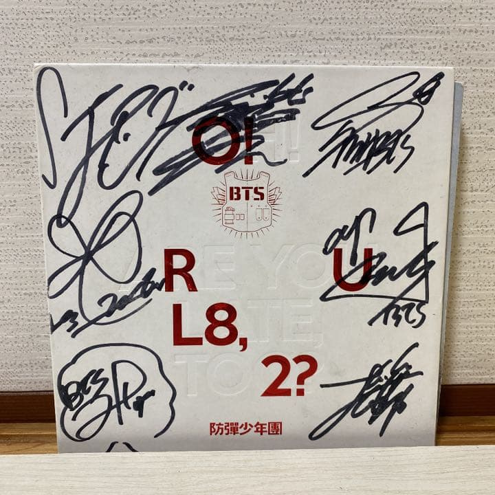 BTSアルバム　サイン入り