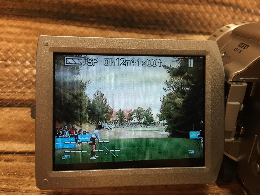 撮影再生ダビングOK　Panasonic　NV-GS100　付属品あり　大画面