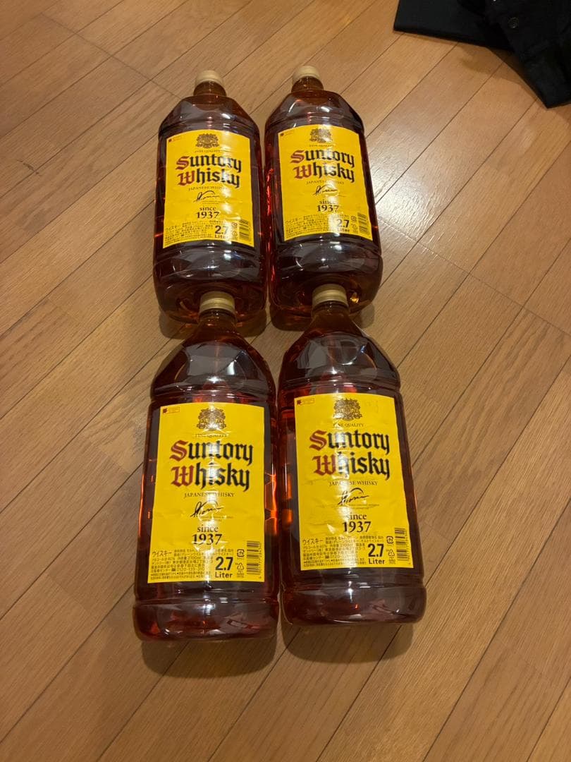 ウイスキー サントリー 角瓶 40度 2700ml 4本