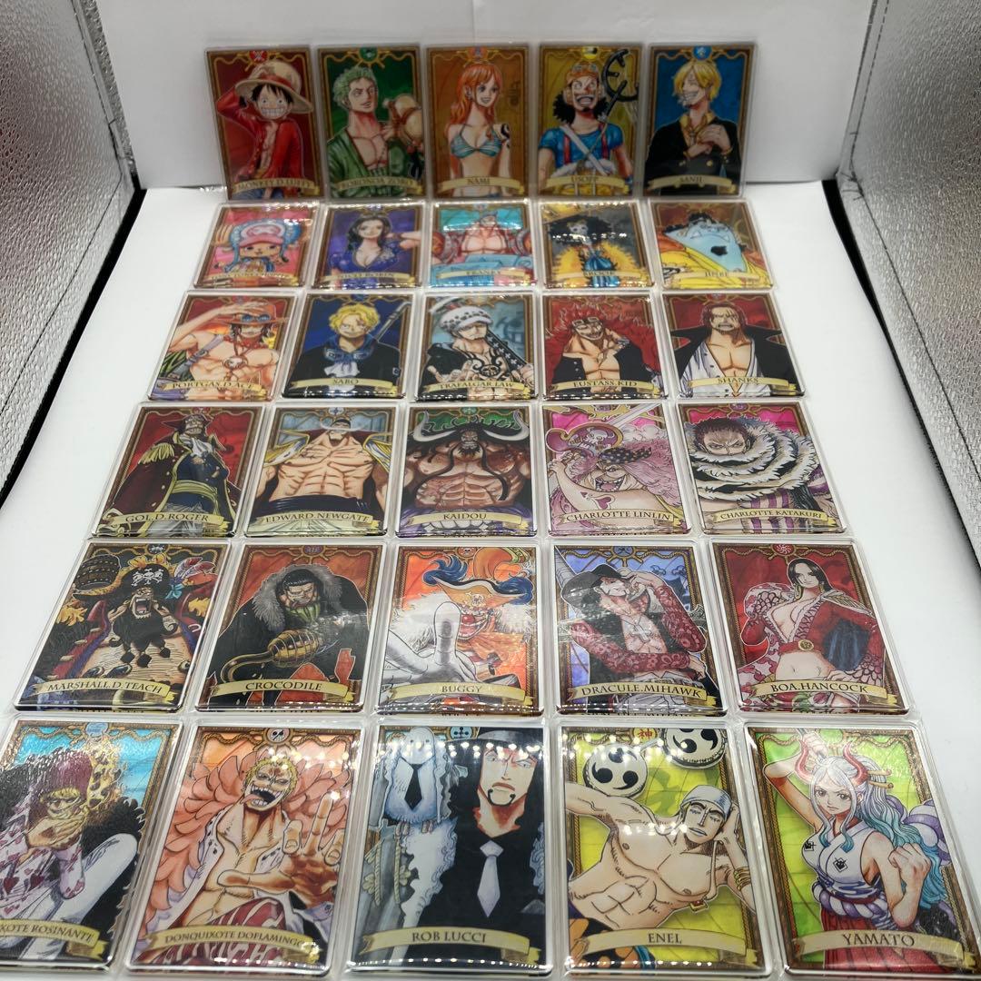 ワンピース ステータスカードコレクション第1、2弾コンプリートセット