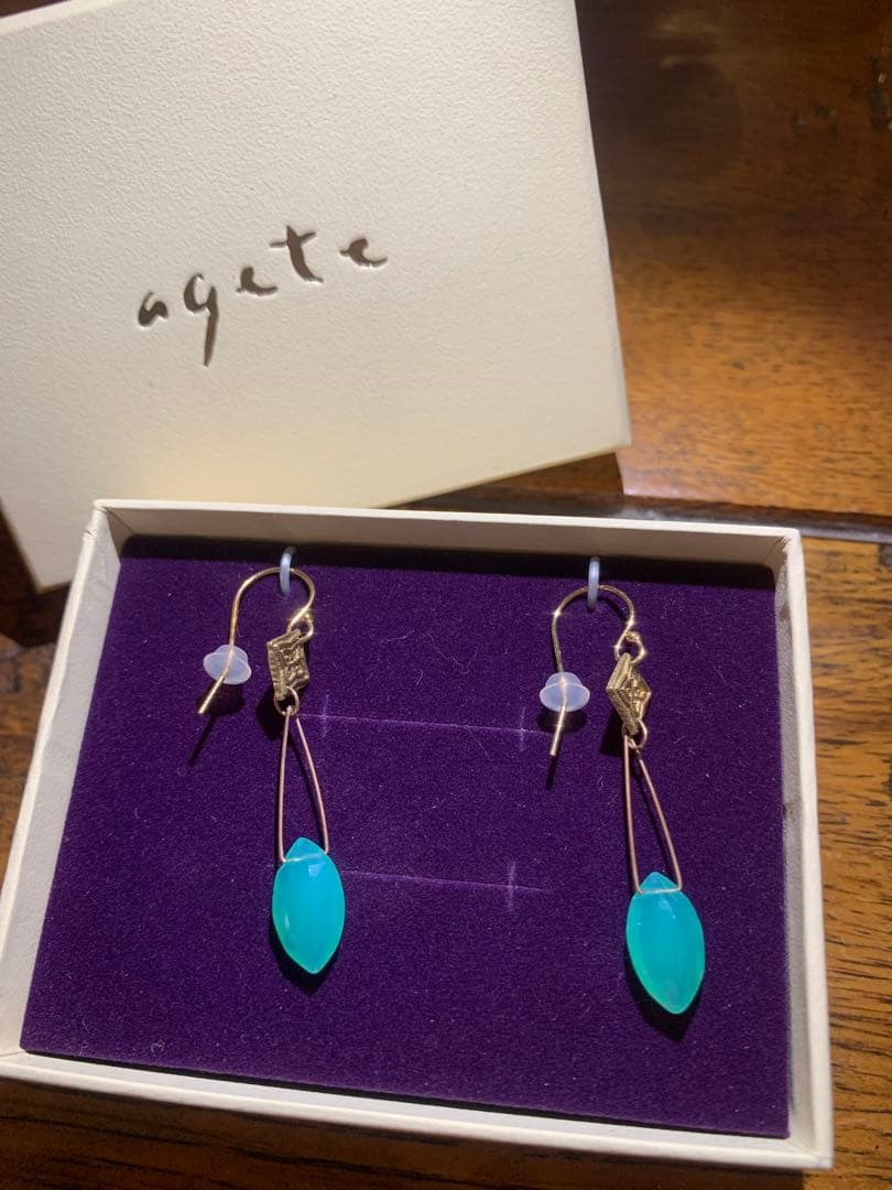 りぃり　agete アガット ピアス　アクセサリー
