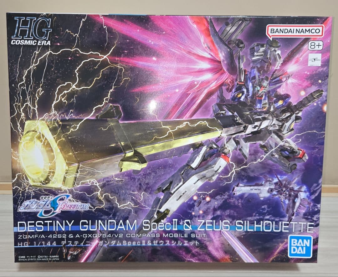 未組立 HG 1/144 デスティニーガンダムSpecII & ゼウスシルエット