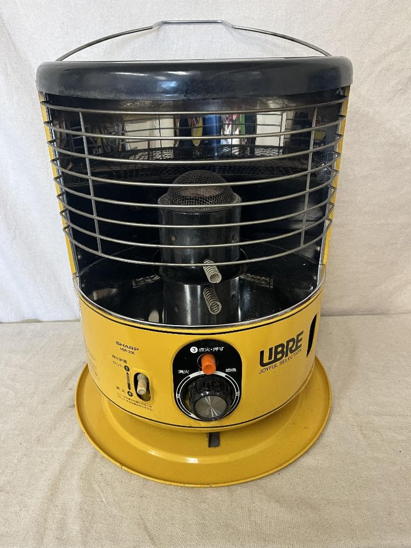 美品【シャープ】 しん上下式放射型石油ストーブHSR-23E　希少 動作未確認