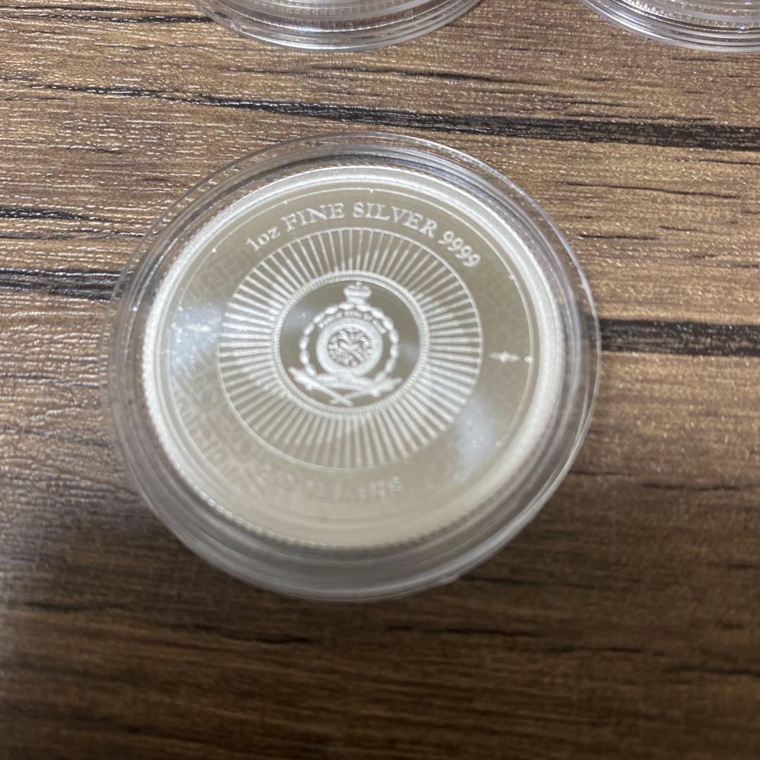 純銀　1オンス 5枚セット NIUE銀貨