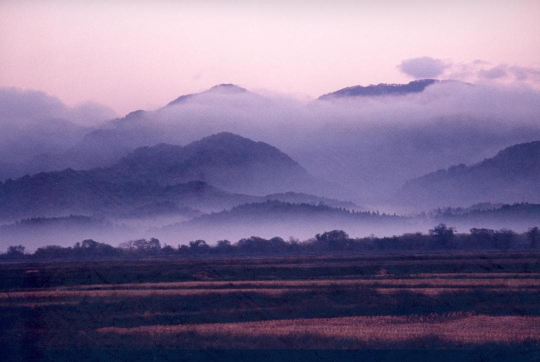 “”アナログ“”　自然風景写真（フレーム付き）　　　　フィルム撮影・銀塩プリント