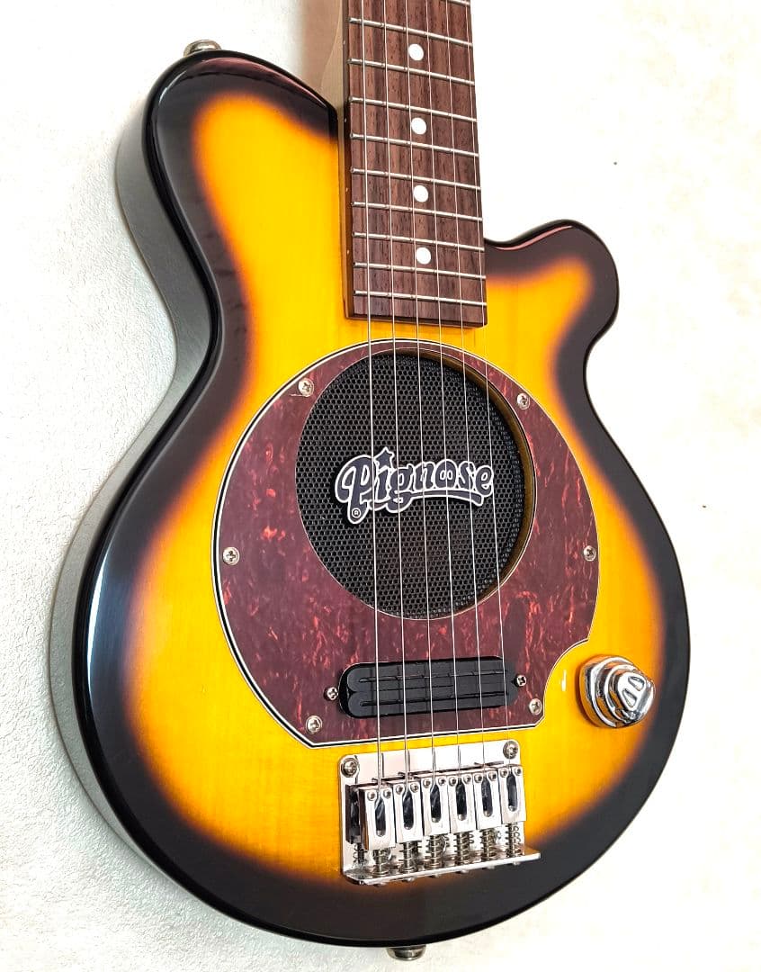 ★超美品★PIGNOSE アンプ内蔵ミニギター BS ピグノーズ トラベルギター