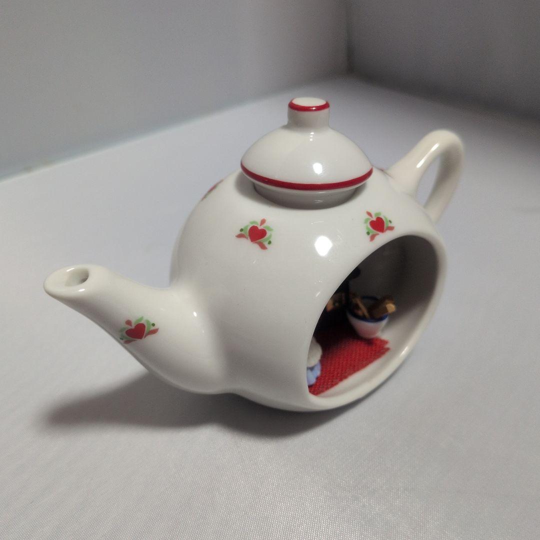 ドイツ製 ロイターポーセリン ミニチュア ポット ティーカップ