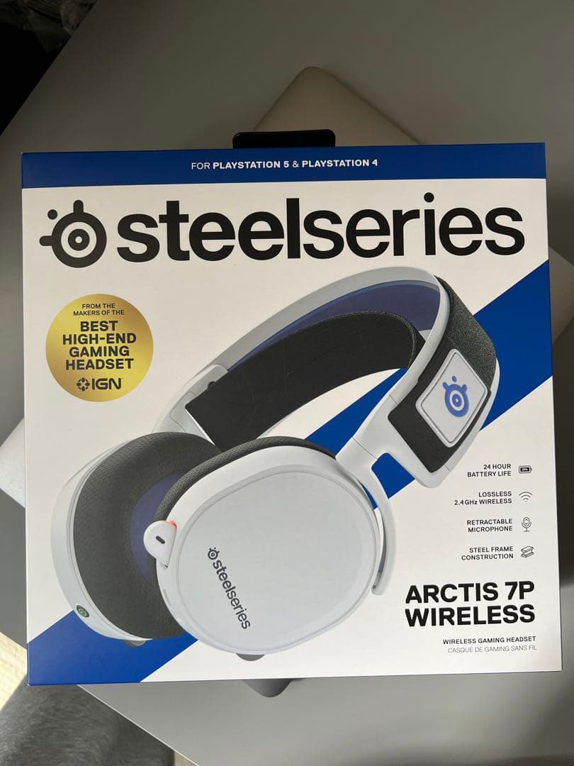 SteelSeries Arctis 7P Wireless ゴムバンド交換済み