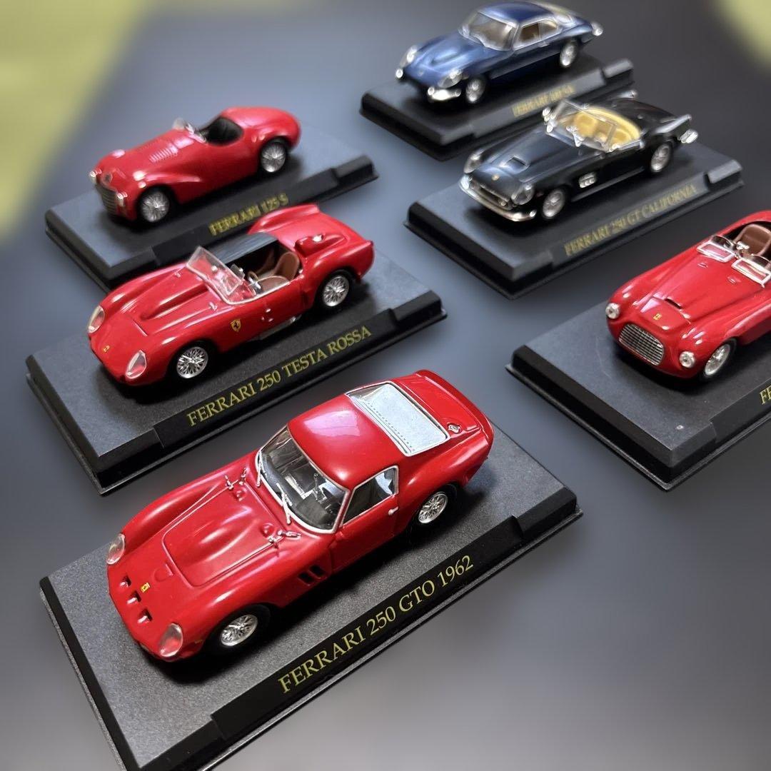 Ferrari クラッシックミニカー 6台