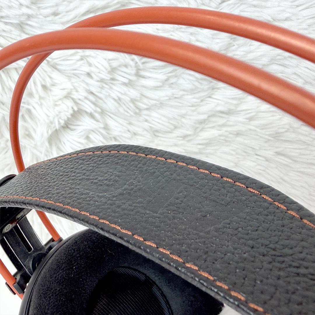 AKG K712 PRO 有線ヘッドフォン ブラック×オレンジ