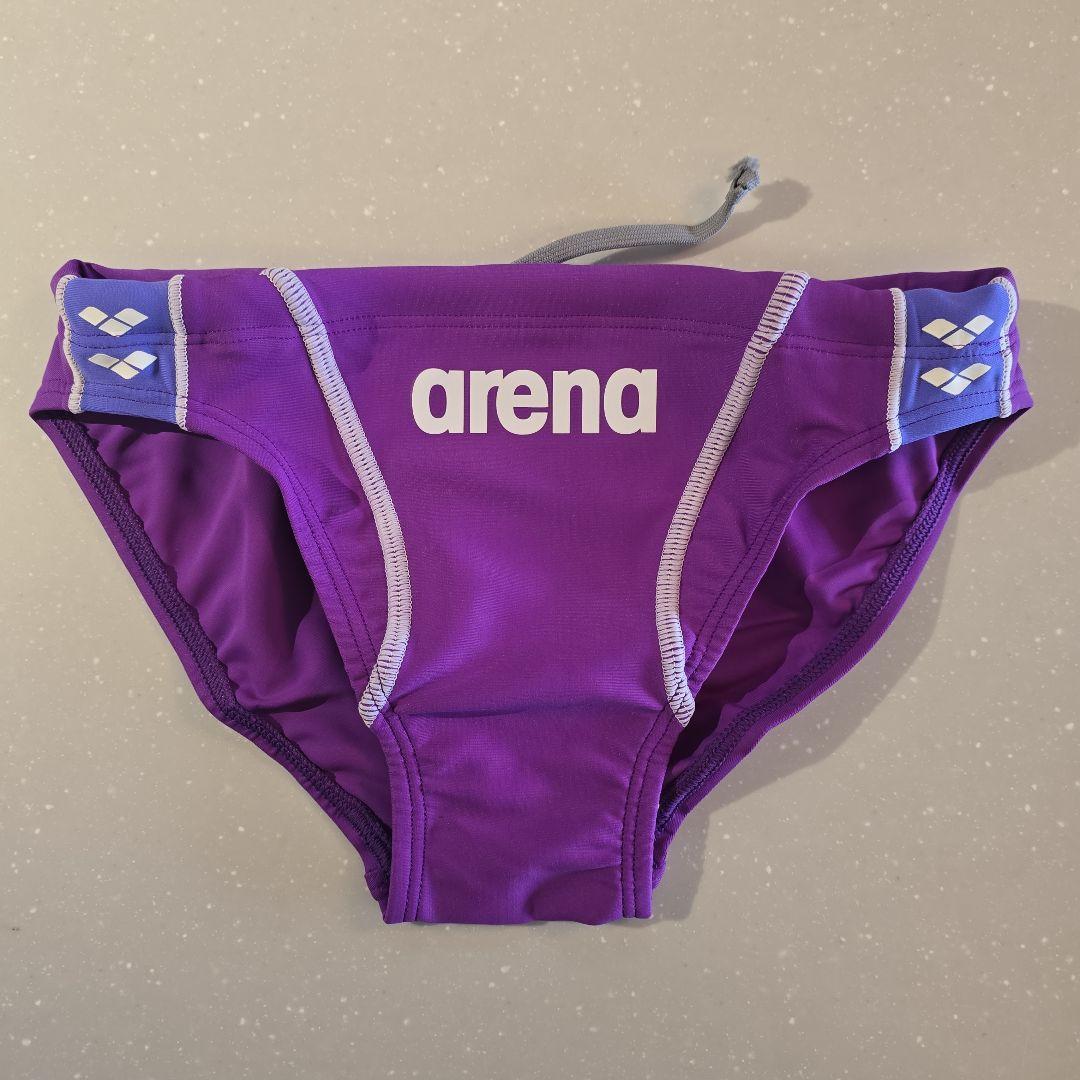 arena 競泳水着 紫色 未使用品　Mサイズ