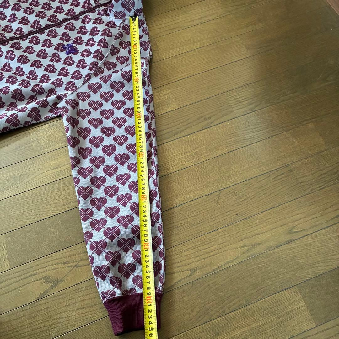 Needles トラックジャケット トラックパンツ セットアップ 総柄 ハート