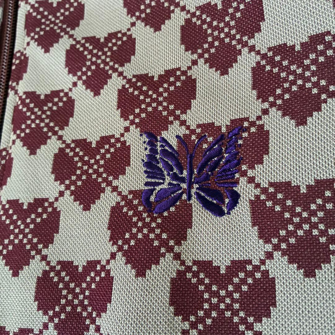 Needles トラックジャケット トラックパンツ セットアップ 総柄 ハート