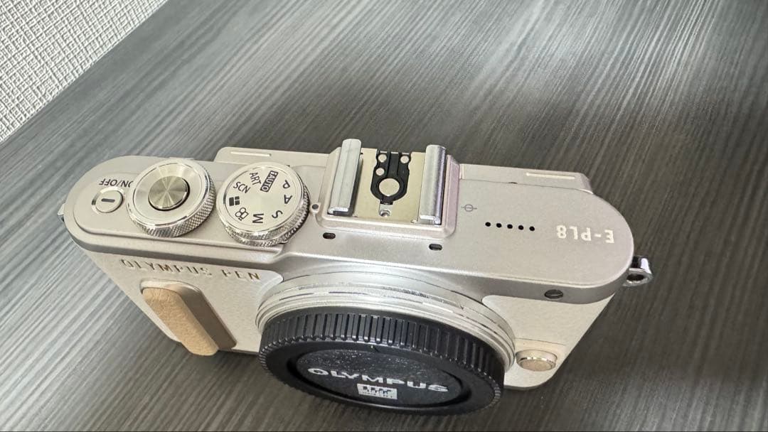 OLYMPUS PEN E-PL8 シルバー & M.ZUIKO25mmF1.8